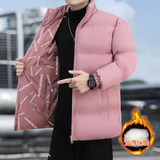 双面穿棉衣男士冬季新款韩版潮牌百搭宽松时尚情侣棉服MY2218-P50，男装棉衣，星座1206（原A206）