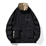 抖音直播2024新款春秋连帽外套开衫高品质夹克男HGC802-P95，男装夹克，星座1206（原A206）