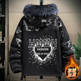 冬季主推男士加绒加厚时尚韩版百搭保暖派克服外套TM9907-P135，男装棉衣，星座1206（原A206）