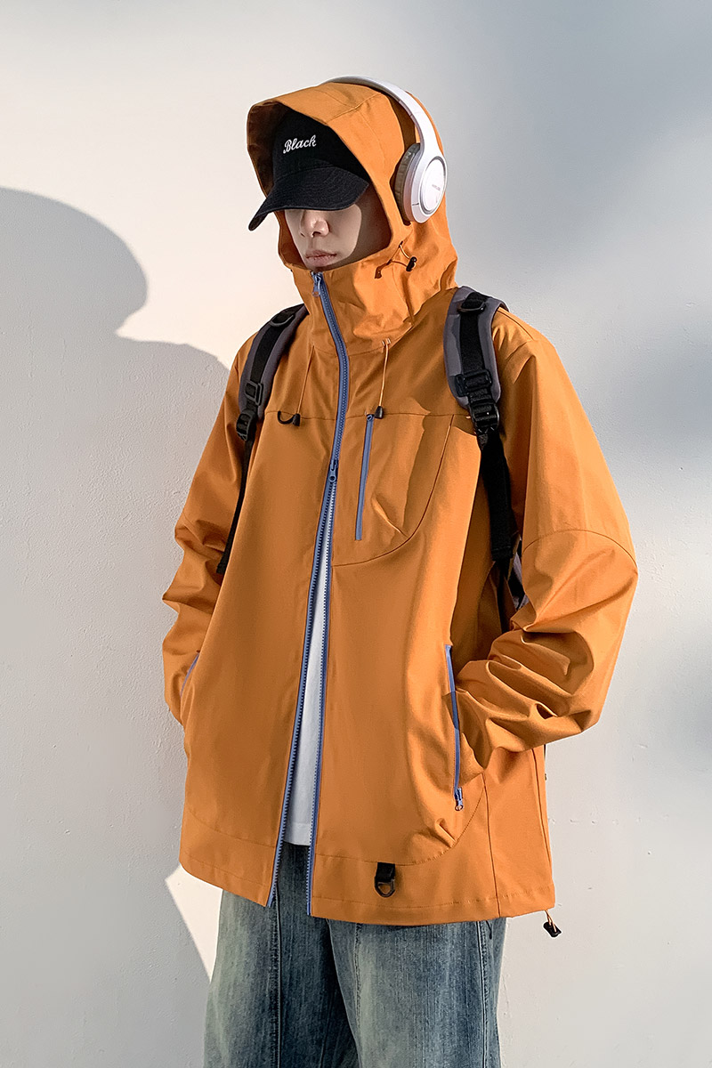 新款男女高品质户外登山服青少年学生冲锋衣夹克外套HS6633-P80,男装夹克,星座1206（原A206）