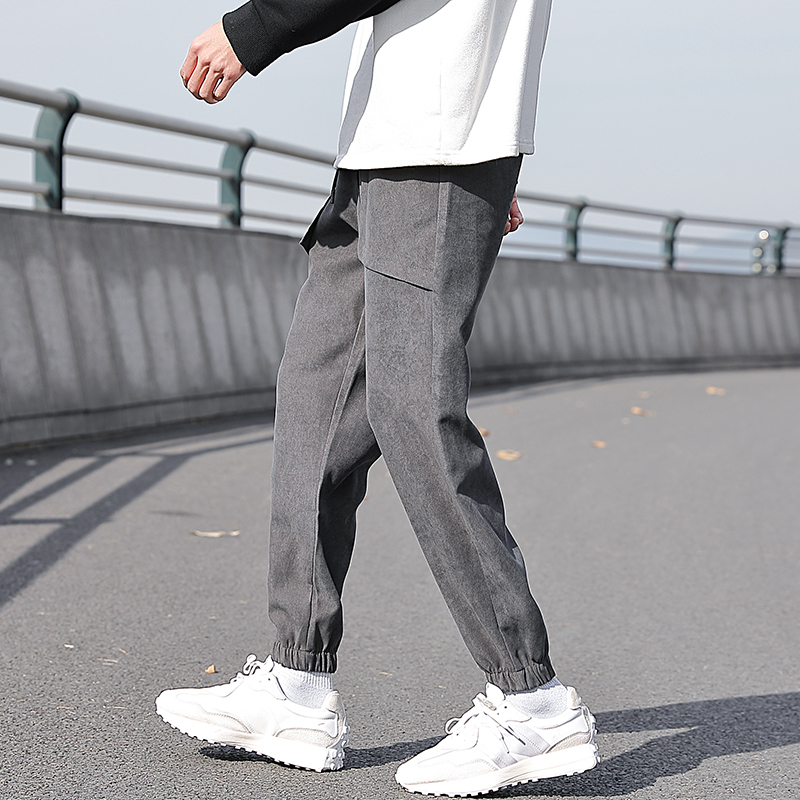 Spring sports pants men's Leggings knitted pants Harlan casual pants men's summer new