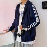 胖胖哥UPF50+条纹防晒衣男款夏季薄款透气防紫外线大码宽松防晒服，男装防晒衣，星座1206（原A206）