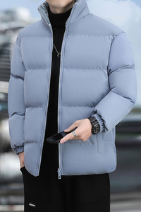 双面穿棉衣男士冬季新款韩版潮牌百搭宽松时尚情侣棉服MY2218-P50图片