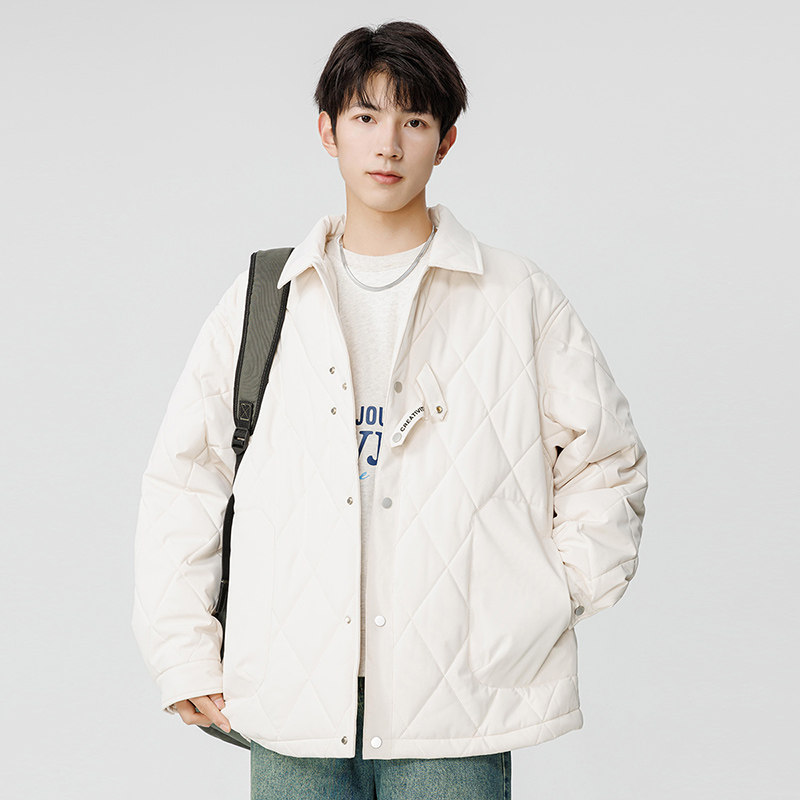 【新品】主推冬季棉衣青少年夹克男士情侣翻棉服外套GS8091-P80,男装夹克,星座1206（原A206）