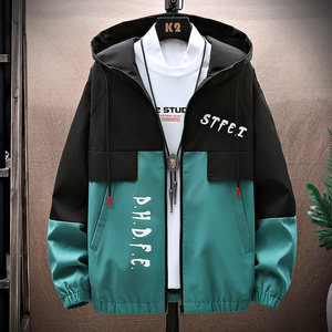 2025秋冬季男士夹克时尚潮流外套帅气休闲男装学生上衣JK047-P33图片