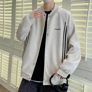 秋季新款男装休闲外套男上衣韩版潮流港风连帽夹克男JK6811-P85