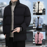 新款主推双面穿棉衣外套男装加厚保暖棉服宽松百搭立领御寒-P50，男装棉衣，星座1206（原A206）