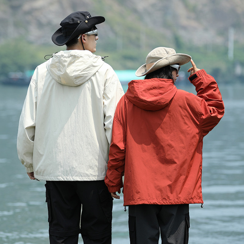 2023年秋季新款男女情侣款防水防风山系夹克外套HS8311-P75,男装夹克,星座1206（原A206）