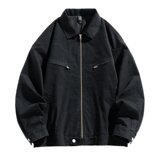 秋冬新款夹克全棉水洗重磅青少年外套日系棒球服上衣GS6392-P105，男装夹克，星座1206（原A206）