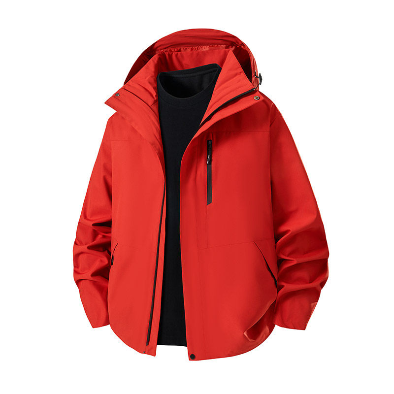 新款男女高品质户外登山服青少年学生冲锋衣夹克外套HS6666-P75,男装夹克,星座1206（原A206）