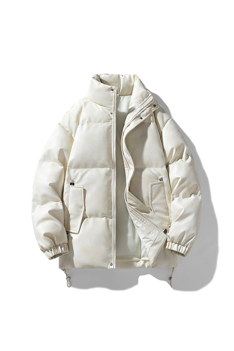 男装美式休闲冬新宽松做旧水洗皮衣棉衣棉服情侣外套GS8170-P115,男装皮衣,星座1206（原A206）