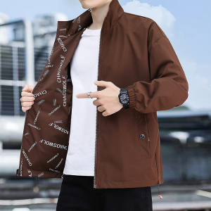 夹克男韩版假两件外套新款2024秋季工装衣服百搭宽松CSL2288-P43
