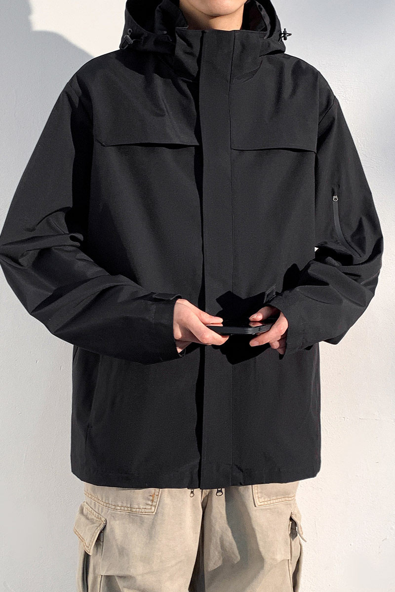 新款男女高品质户外登山服青少年学生冲锋衣夹克外套HH6606-P65,男装夹克,星座1206（原A206）