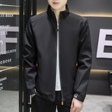 2022春秋新款男外套立领休闲韩版潮流男装上衣帅气夹克JK072-P30，男装夹克，星座1206（原A206）