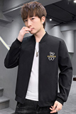 男夹克2023春秋季新款韩版潮流百搭青少年外套棒球衣服JK069-P38，男装夹克，星座1206（原A206）