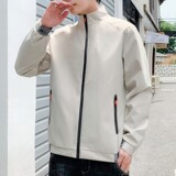 2025春秋薄款外套男中青年潮牌夹克男式大码上衣6618-P35，男装夹克，星座1206（原A206）