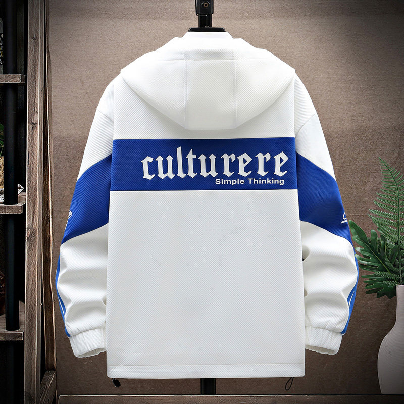 2023春季新款夹克男宽松连帽棒球服外套春上新三色JK2306-P70,男装夹克,星座1206（原A206）