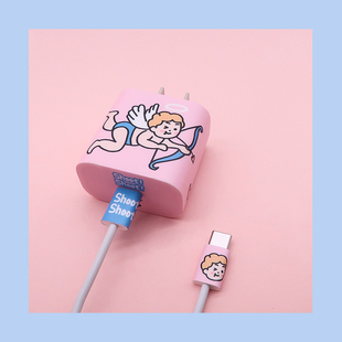 丘比特适用于苹果16 15ipadpro充电器贴纸20W快充贴纸平板2.9寸45