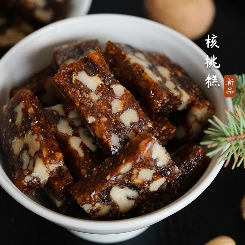 清甜不腻！夏午三点无花果核桃糕