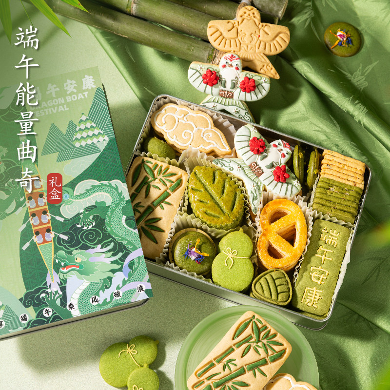 多种口味搭配！端午礼盒夏午三点