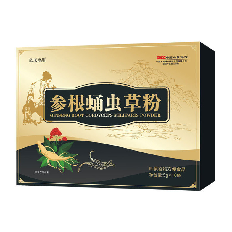 参根蛹虫草粉健康养生食品欣禾良品官方正品