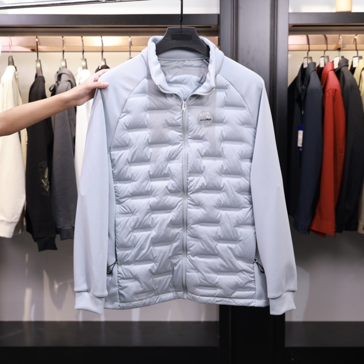 【豆家】 撤柜撤标！2025秋冬男新款时尚舒适经典百搭立领羽绒服