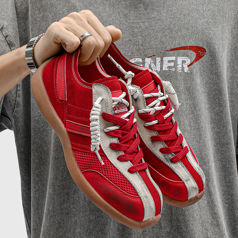 撤标撤柜(H)秋复古德训鞋男女百搭阿甘鞋板鞋拼色休闲运动鞋平底,流行男鞋,时尚休闲鞋,淘宝优惠券,粉丝福利购,淘宝优惠卷