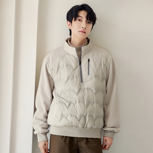 休闲简约时尚 2025年冬季 新款 保暖轻薄羽绒外套 男士 撤标撤柜
