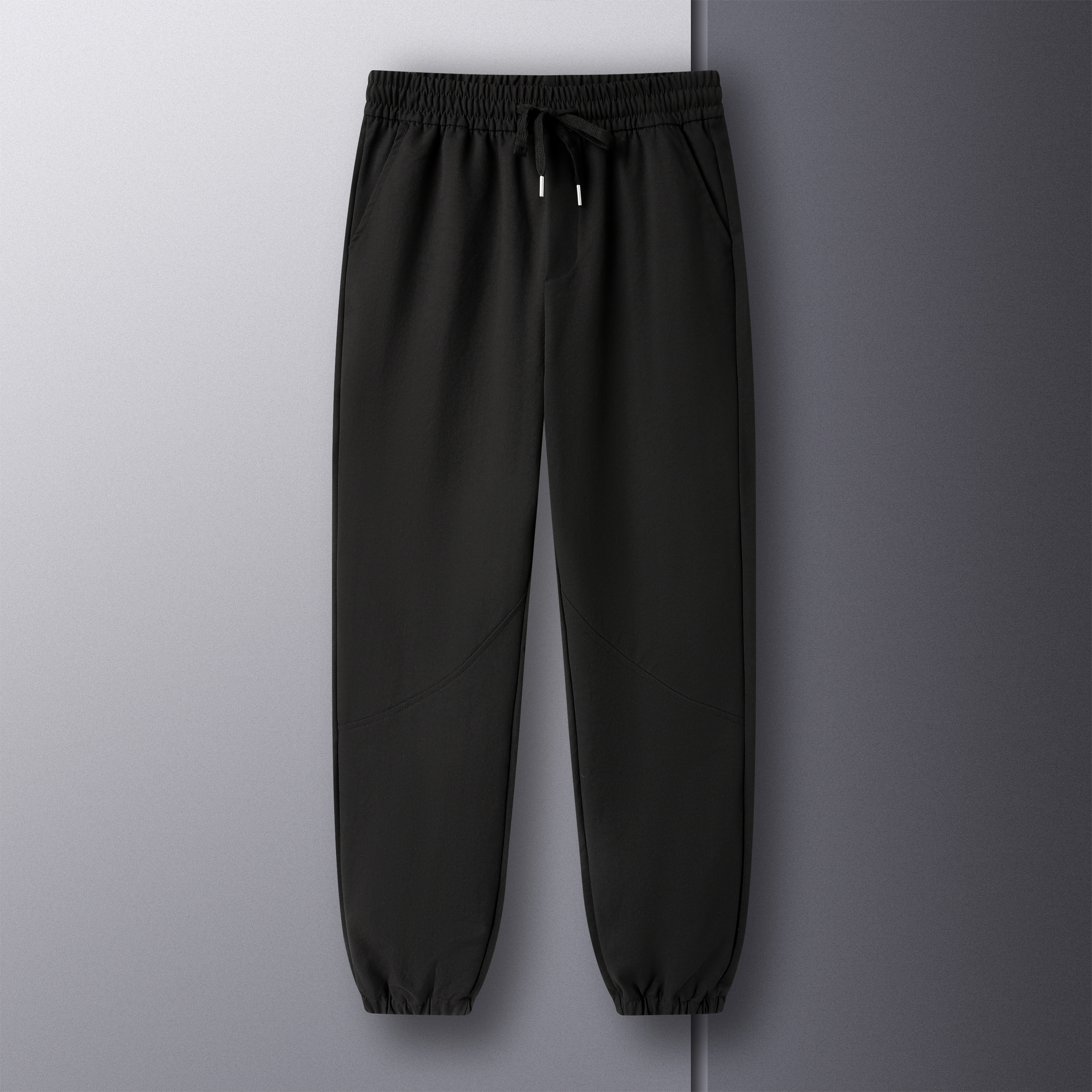 撤标撤柜(C)秋冬男士简约休闲舒适百搭抽绳松紧腰束脚休闲裤,男装,休闲裤,淘宝优惠券,粉丝福利购,淘宝优惠卷