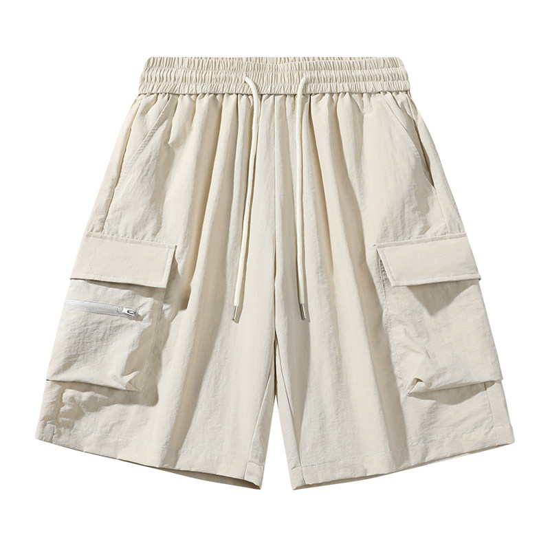 撤标撤柜（N）工装短裤男夏季新款宽松直筒休闲中裤机能风五分裤,男装,短裤,淘宝优惠券,粉丝福利购,淘宝优惠卷