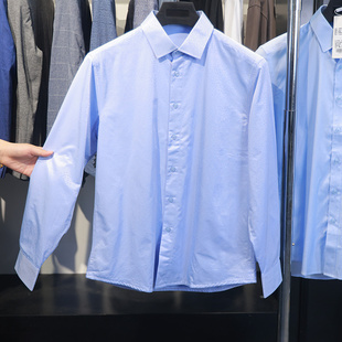 秋冬季 撤标撤柜 男士 时尚 衬衫 商务风休闲百搭加绒长袖 H家