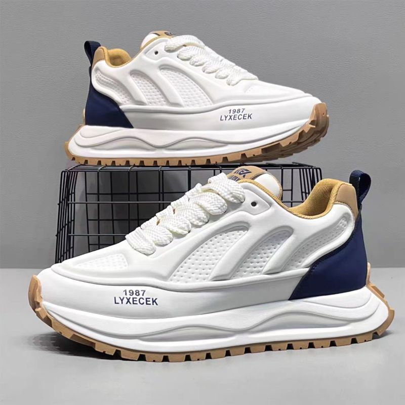 撤标撤柜（H）低帮软底透气鞋子男拼色百搭男士潮流休闲运动鞋