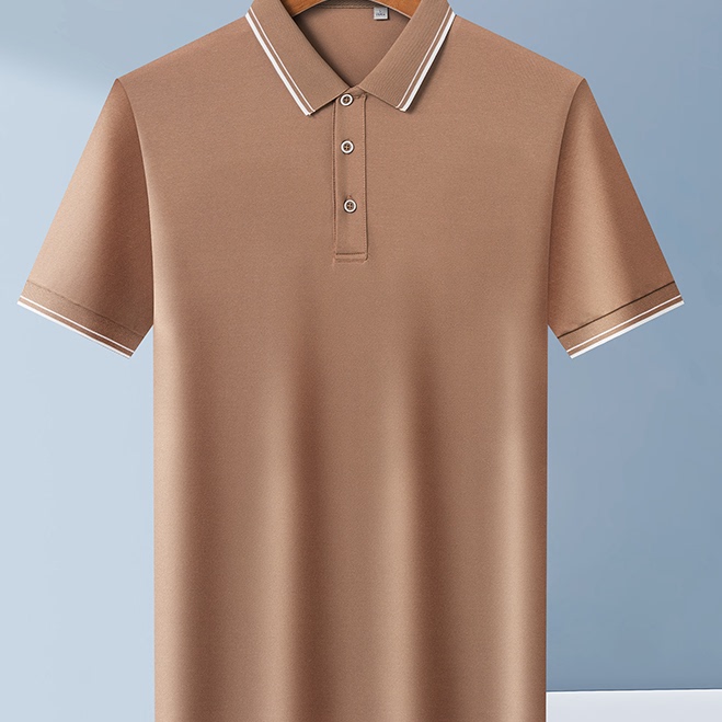 【杉家】撤标撤柜！夏季男士休闲百搭翻领长袖POLO新款商务T恤衫