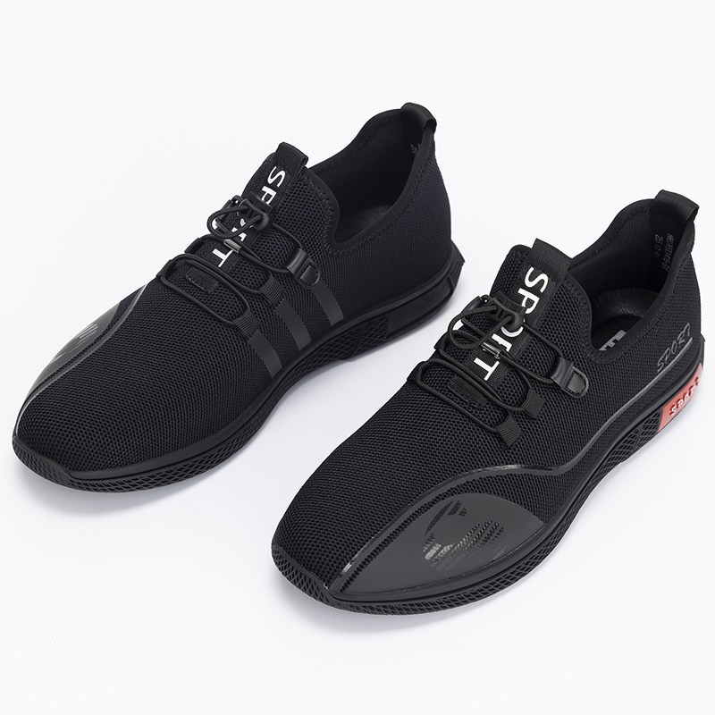 一线撤柜撤标2024年春夏秋新款时尚百搭男士休闲帅气拼接透气鞋子