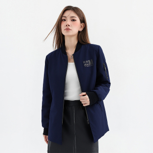 【H家】撤标撤柜！2025年秋季女士简约休闲修身中长款棒球领风衣