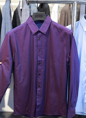 【H家】撤标撤柜！冬季男士舒适柔软亲肤精致提花加绒长袖衬衫