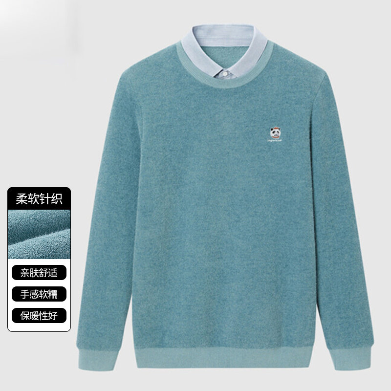 一线撤柜撤标假两件针织衫