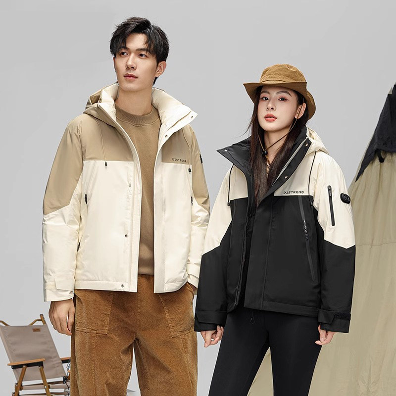 品牌撤柜时尚百搭户外潮流防风保暖工装连帽羽绒服外套(男女同款),男装,羽绒服,淘宝优惠券,粉丝福利购,淘宝优惠卷