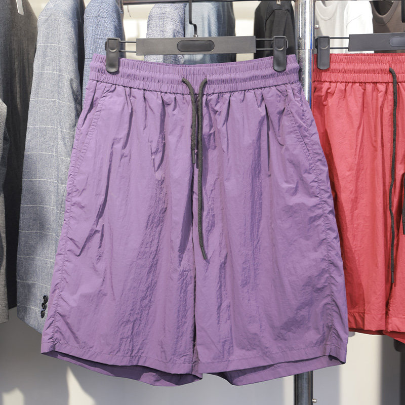 【杉家】撤标撤柜！夏季男士简约经典纯色透气吸湿宽松休闲短裤潮