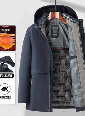 2024年冬季连帽休闲新款加厚棉服