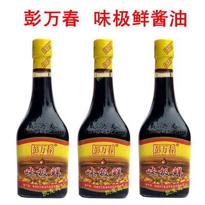 彭万春380ml*3瓶揭阳龙尾酱油