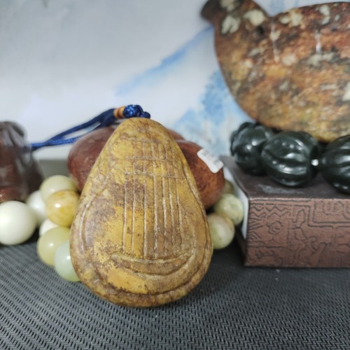 河磨古琴手把件55.9 42 18.6 实物拍摄默认瑕疵不退不换