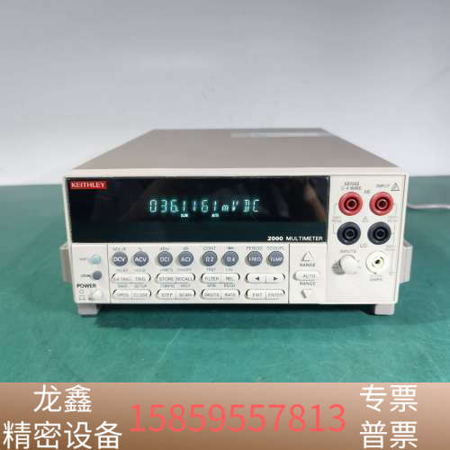 吉时利keithley 2000万用表，六位半多用表，无.议价