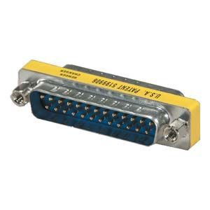 台湾头 25针转25针转接头 DB25公转公并口转换头 DB25 M/M