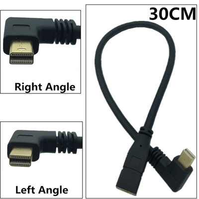 镀金弯头miniDP电脑显示器Mini DP公母测试延长线迷你DisplayPort
