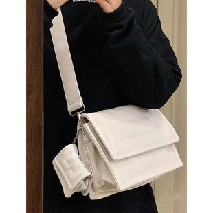 软皮包包女2025斜跨女包腋下云朵包大容量高级感通勤托特包子母包