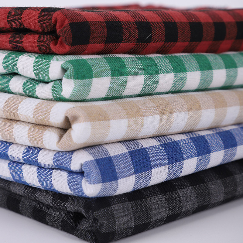 涤棉服装简约diy手工布料