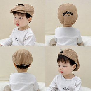 宝宝帽子春秋款鸭舌帽男女宝贝雷帽夏天前进帽儿童棒球帽2025新款