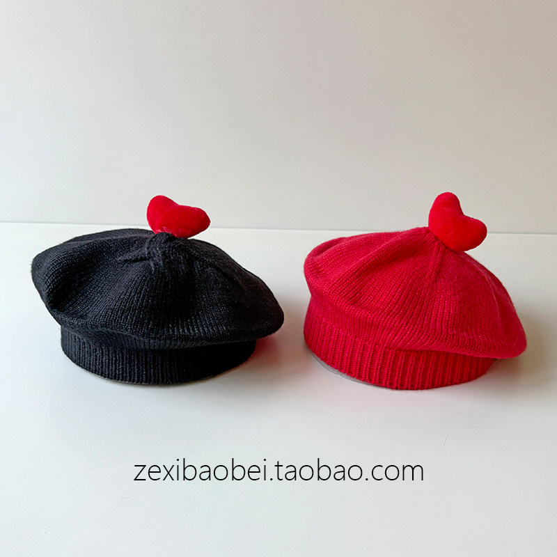 婴儿帽子秋冬款贝雷帽可爱超萌宝宝针织帽男女宝毛线帽冬季2025年,童装/婴儿装/亲子装,帽子,淘宝优惠券,粉丝福利购,淘宝优惠卷