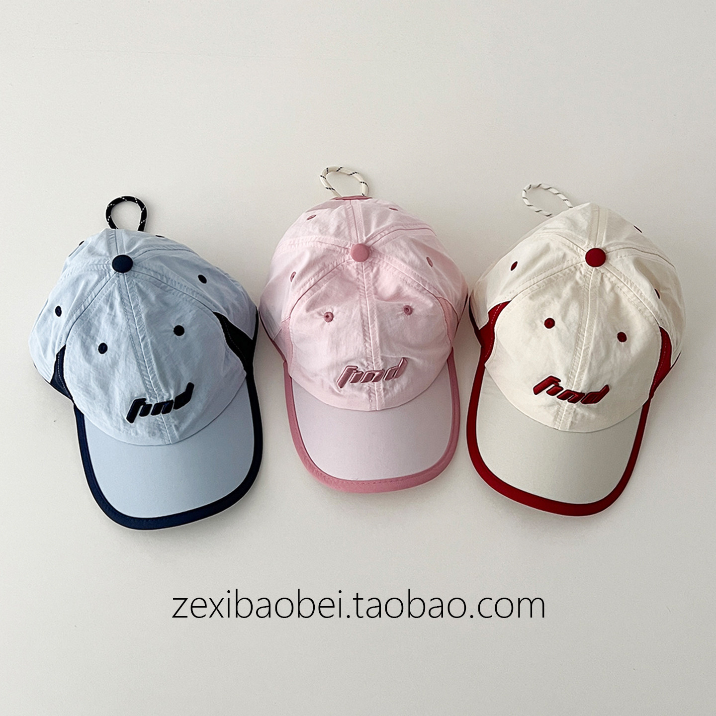 儿童帽子夏季薄款棒球帽个性潮流男女童防晒太阳帽宝宝鸭舌帽速干